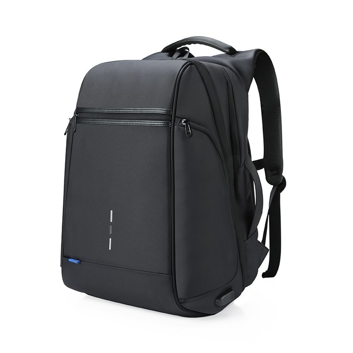 Rucsac laptop 17", business pentru calatorii, cu port de incarcare USB, VGOAL, 32.5x20x48 cm, Negru