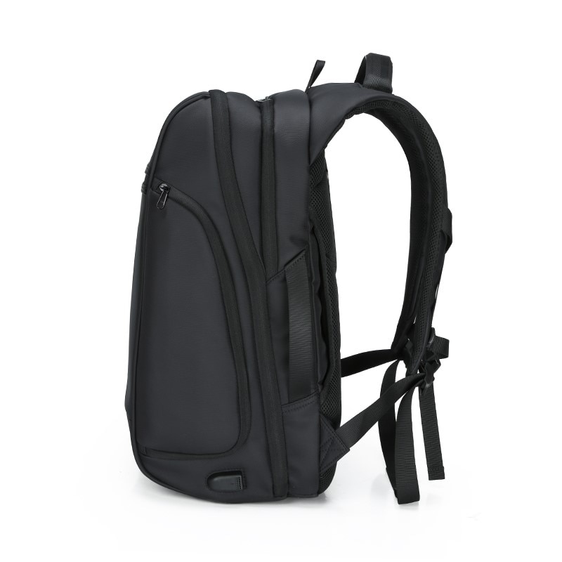 Rucsac laptop 17", business pentru calatorii, cu port de incarcare USB, VGOAL, 32.5x20x48 cm, Negru