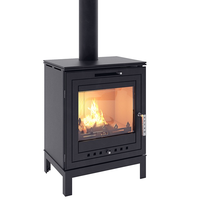 Semineu ECO Artish, 8 kw, Clasa A+, Argintiu