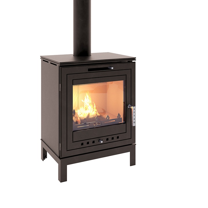 Semineu ECO Artish, 8 kw, Clasa A+, Maro metalic