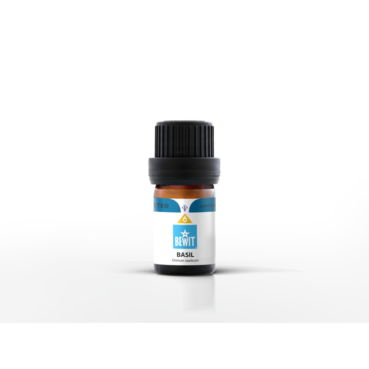 Чисто етерично масло от индийски босилек 5 ml, CTEO тестван