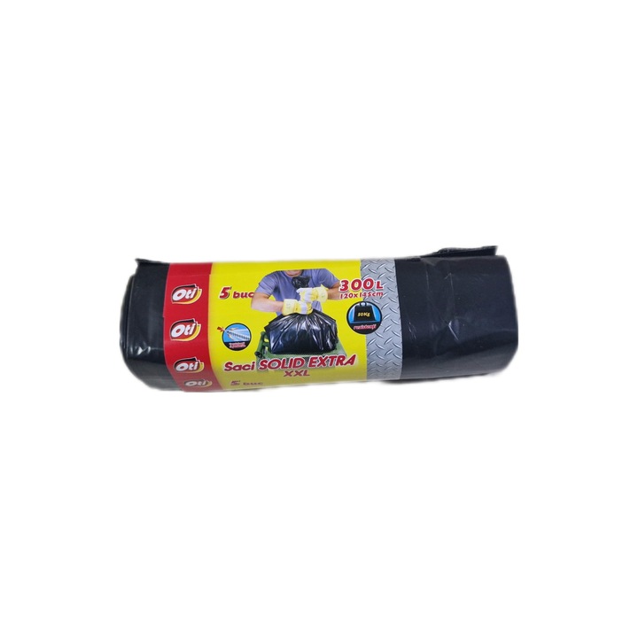 Solid Extra XXL OTI Bags, 300 L, 5 бр
