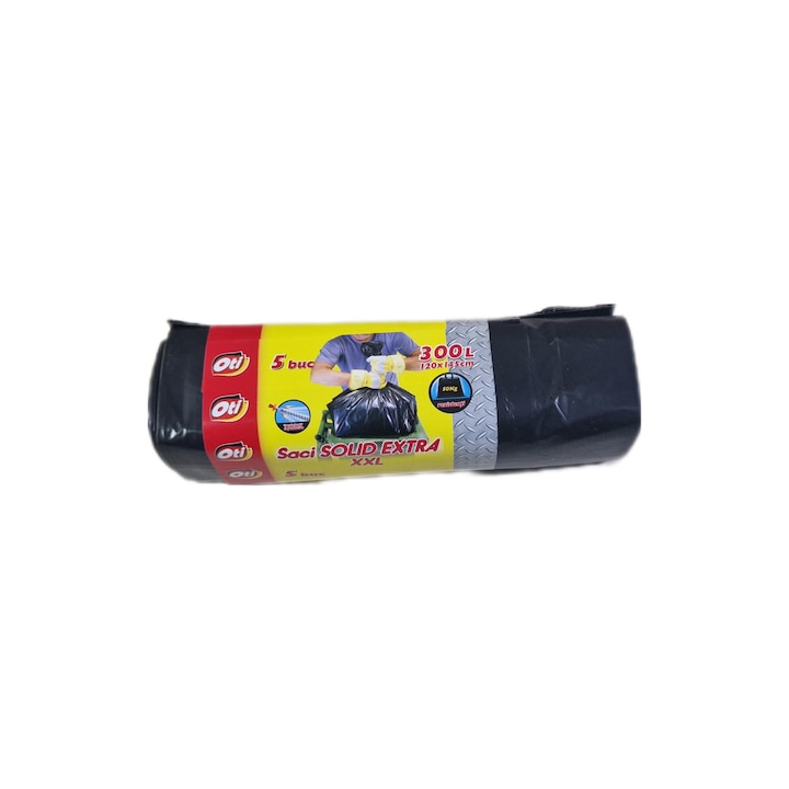 Solid Extra XXL OTI Bags, 300 L, 5 бр