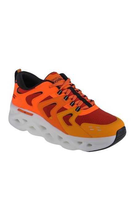 Cipo, Skechers GO Run Swirl Tech-Surge 220301-ORG, narancssárga, futócipő, Narancssárga