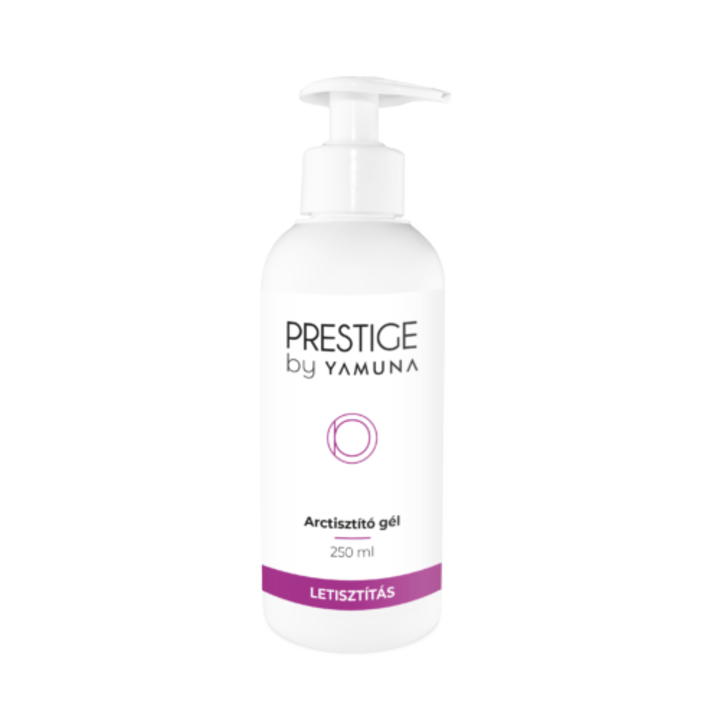 Gel de curatare facial Prestige by Yamuna, extracte de fructe, hidratant, indeparteaza rezidurile de machiaj, reduce roseata, inhiba cresterea bacteriilor, 250 ml