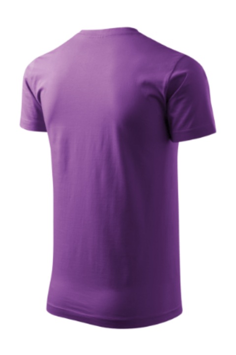 Tricou barbat din bumbac 100%, Simple Basic Fit, Violet, M