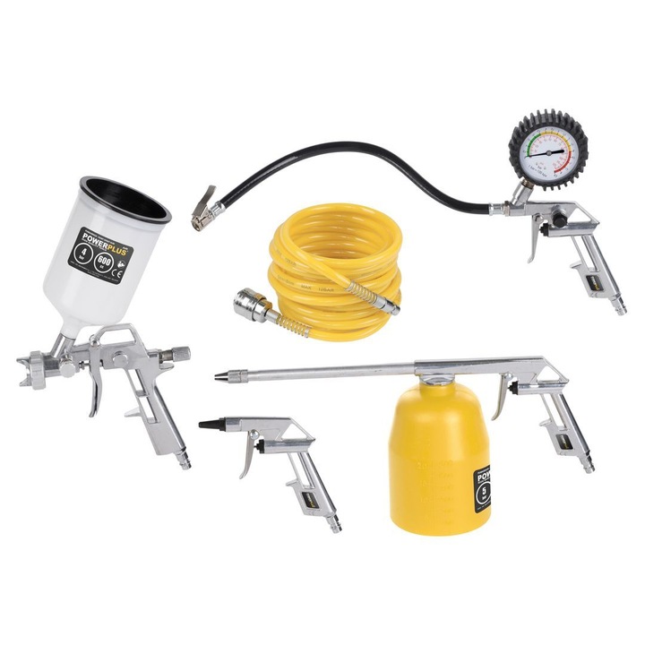 Set 5 piese pentru compresor Powerplus POWAIR0020