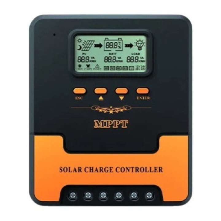 Π‘ΠΎΠ»Π°ΡΠ΅Π½ ΠΊΠΎΠ½ΡΡΠΎΠ»Π΅Ρ, MPPT, 60A, 12/24v, ΠΎΡΠ°Π½ΠΆΠ΅Π², ΡΠ΅ΡΠ΅Π½