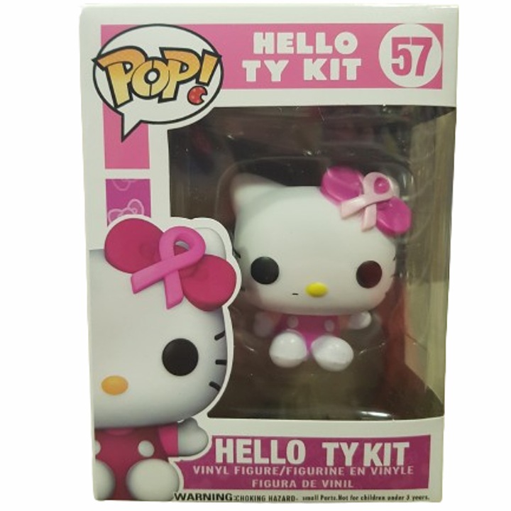 Hello Kitty figura, műanyag, 10 cm