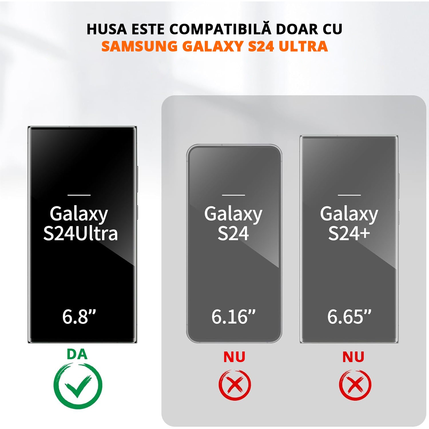 Husa pentru Samsung Galaxy S24 ULTRA, inel rotativ si Kickstand 360°, Protectie Militara Antisoc, cu disipare termica, Blue