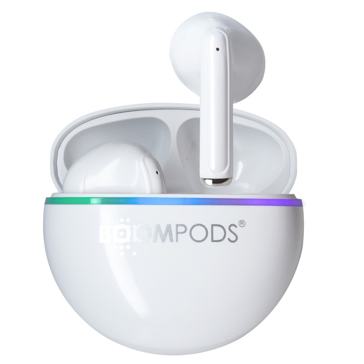 Boompods Earshots TWS EAPWHT бели безжични стерео слушалки
