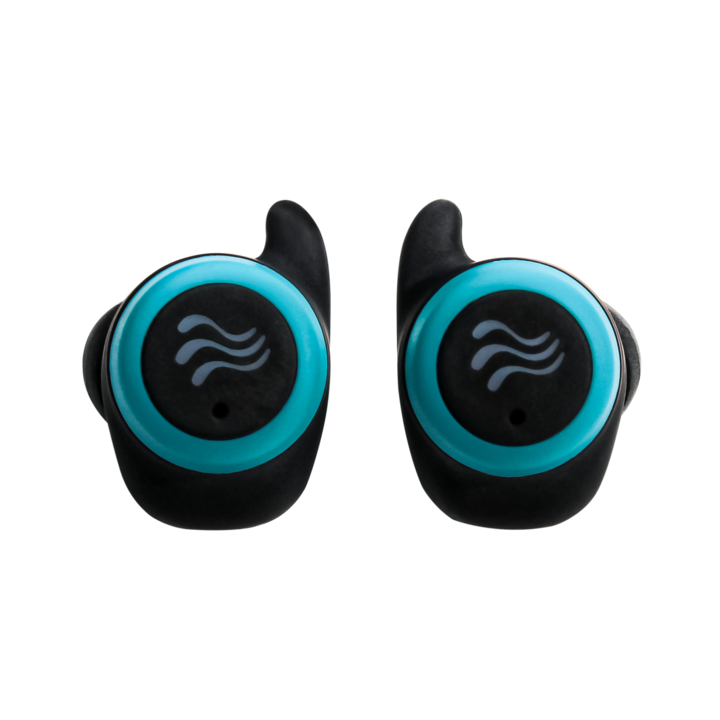 Сини безжични стерео слушалки Boompods Soundwave Ocean SWVBLU TWS