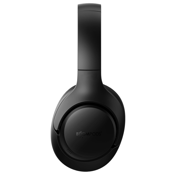 Boompods Orbit ORBBLK fekete aktív zajszűrős bluetooth fejhallgató