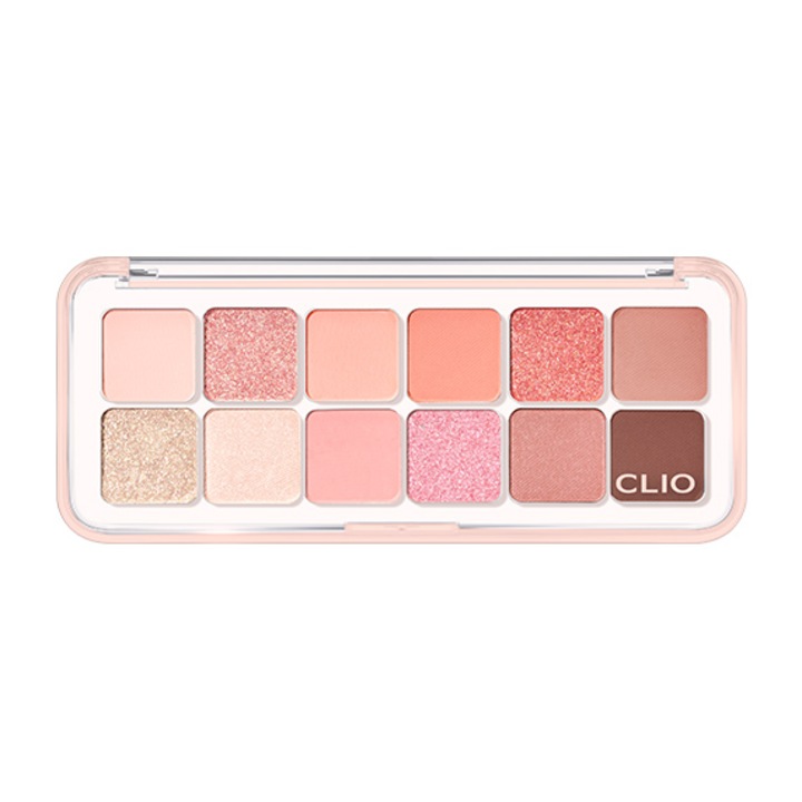 Палитра със сенки за очи Clio Pro Eye Palette, 09 Peach Mate Apple