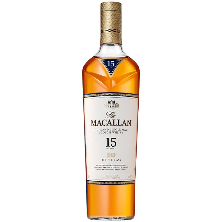 Whisky Macallan Double Cask 15 YO, Single Malt 43%. 0.7l - eMAG.ro