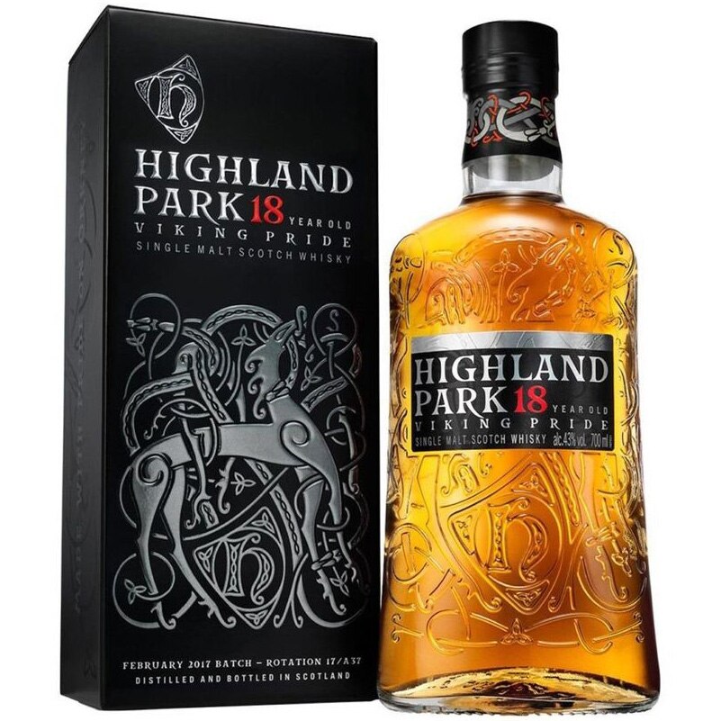 Highland Park Viking Pride 18YO. Single Scotch Malt Whisky 43