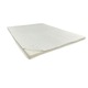 Topper Romesa Alb, 120x200x7cm, reversibil, Husa detasabila, Fermitate Medie
