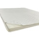 Topper Romesa Alb, 120x200x7cm, reversibil, Husa detasabila, Fermitate Medie