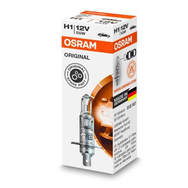 Bec halogen Osram H1 12V 55W