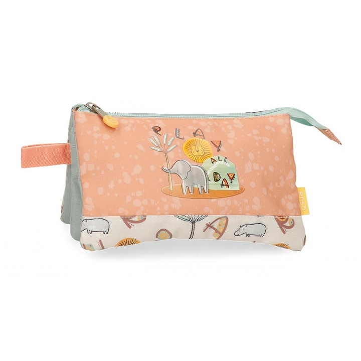 Penar baieti, Enso Play all day, 3 compartimente, multicolor, 22x12x5 cm