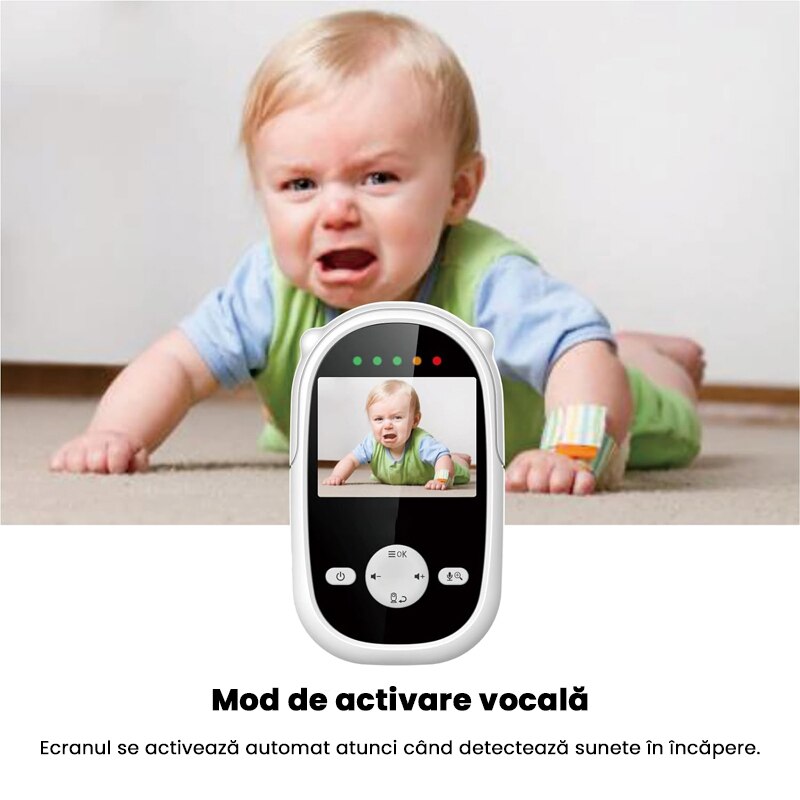 Baby Monitor Xenomo® LittleCare, Camera AudioVideo pentru supraveghere