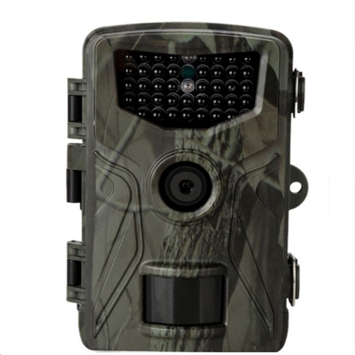 Camera de supraveghere exterior SUNTEK HC-804A, 24MP, 2.7K, IR 20m, camuflaj, 17x13x11cm