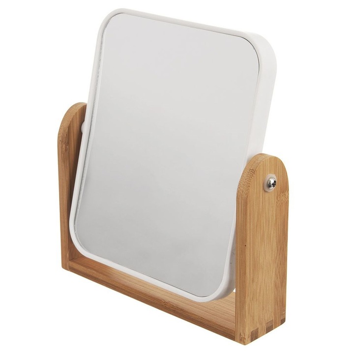 Огледало Orion, двойно, козметично, 18х20 см