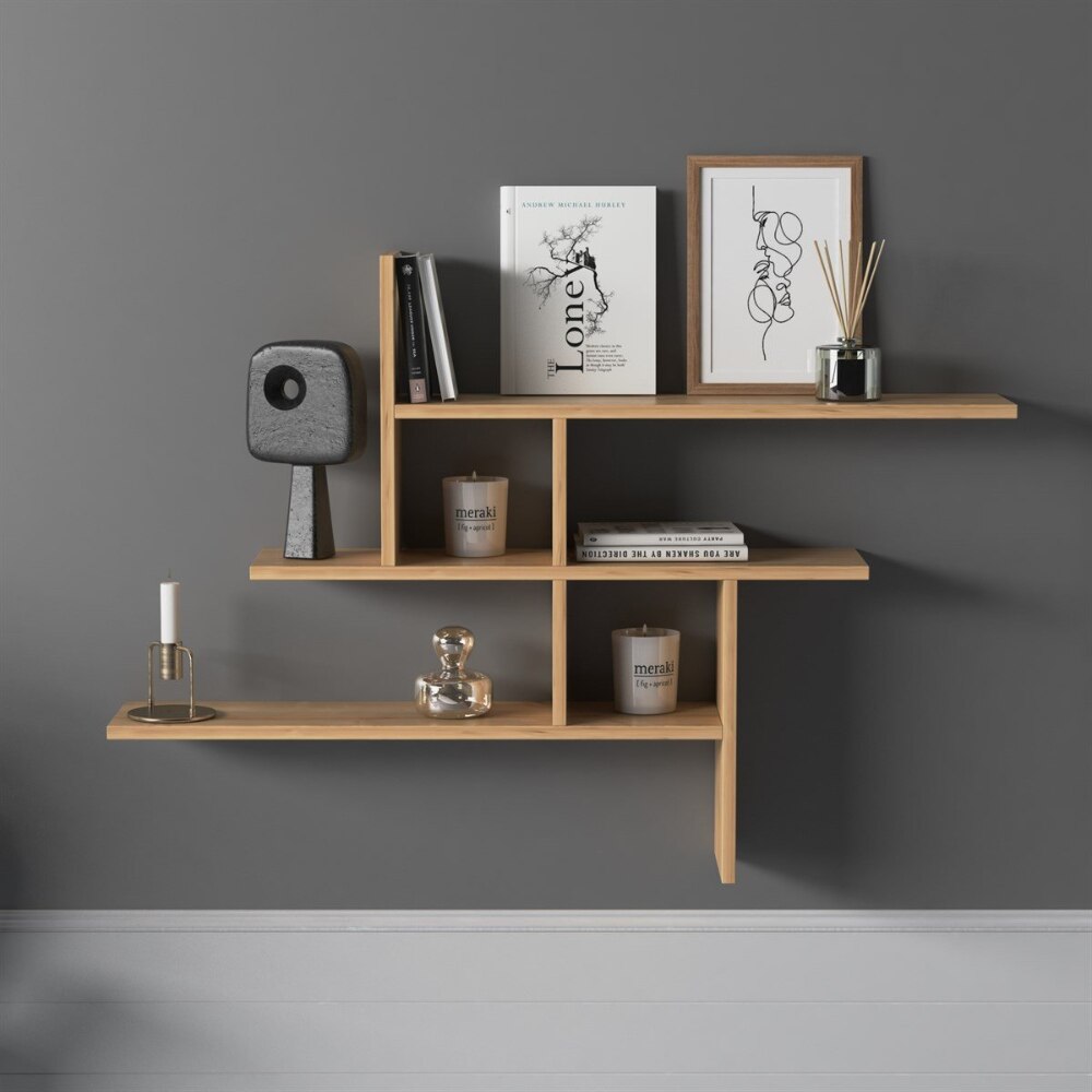 Raft perete, Quasar & Co.®, mobilier living/dormitor, 118 x 82 x 20 cm ...