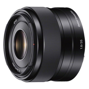 Obiectiv Sony, montura E, 35mm, f1.8 OSS, Negru Obiectiv Sony, montura E, 35mm, f1.8 OSS, Negru