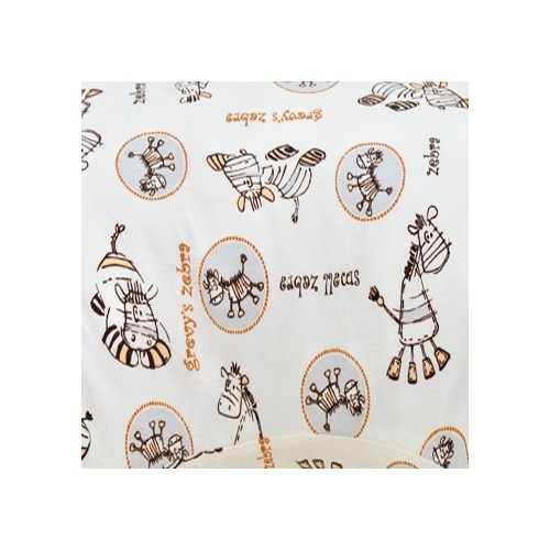 Husa bumbac Fiki Miki F04 pentru perna alaptare fiziologica, 72 cm