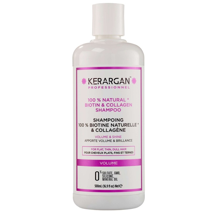 Sampon de par, Kerargan, ulei mineral, 500ml