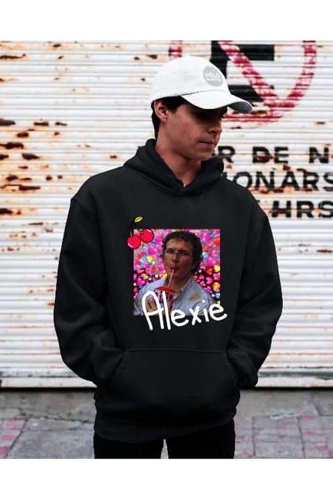 Alexei cherry strain things hanorac cu gluga pentru femei, Negru