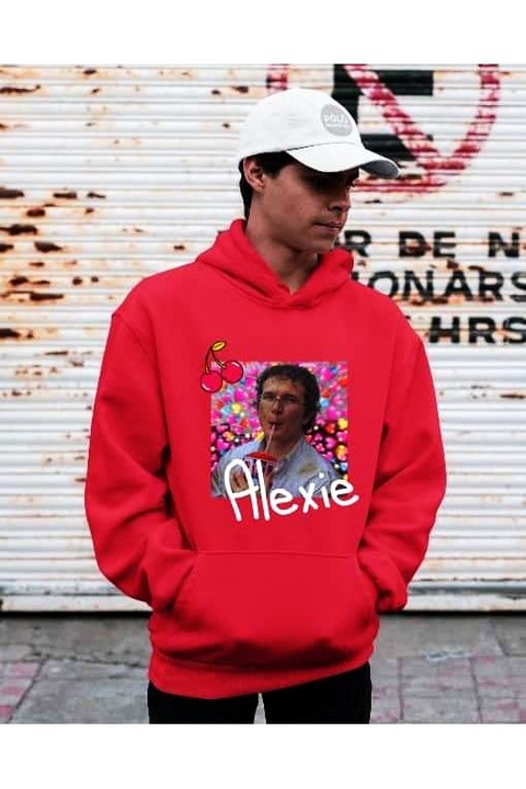 Alexei cherry strain things hanorac cu gluga pentru femei, Rosu