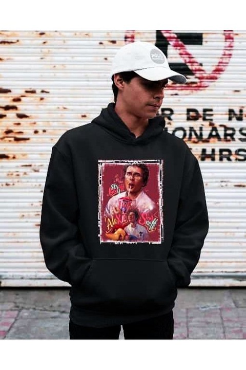 Alexie Smirnoff hanorac cu glugă straine lucruri pentru femei, Negru