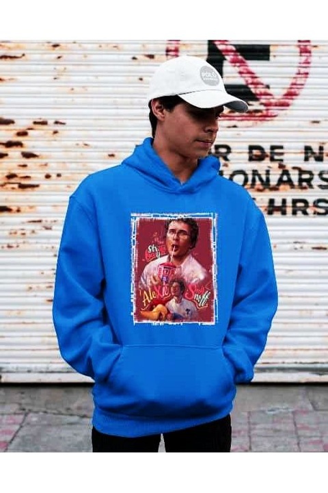 Alexie Smirnoff hanorac cu glugă straine lucruri pentru femei, Albastru royal