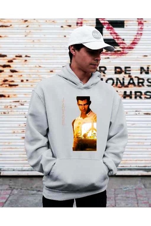 Pulover de dama Arcane Jayce, Gri