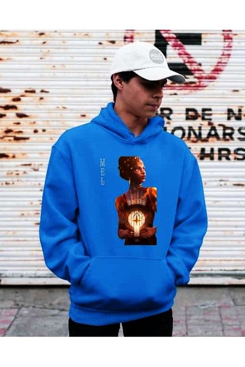 Hanorac pentru femei Arcane Mel, Albastru royal