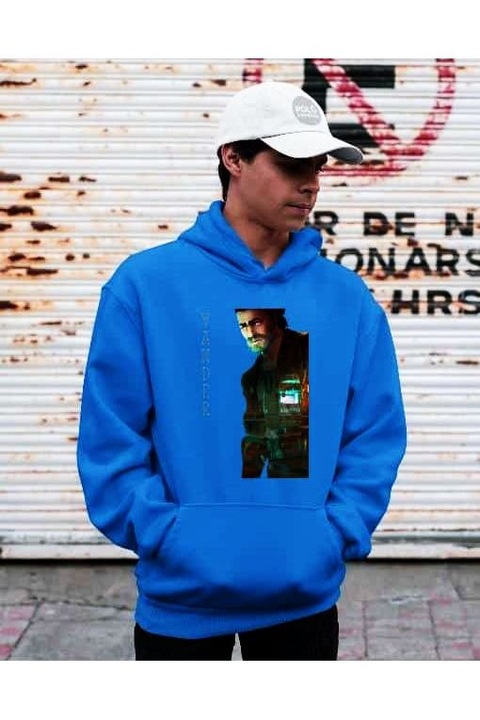 Hanorac Arcane Vander pentru femei, Albastru royal