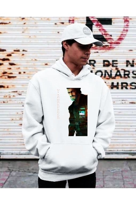 Hanorac Arcane Vander pentru femei, Alb