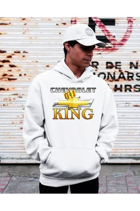 Pulover de dama Chevrolet king, Alb