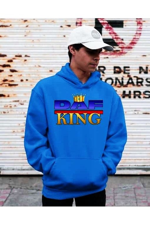 Pulover de dama Daf King, Albastru royal