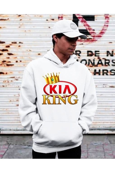 Pulover de dama Kia King, Alb