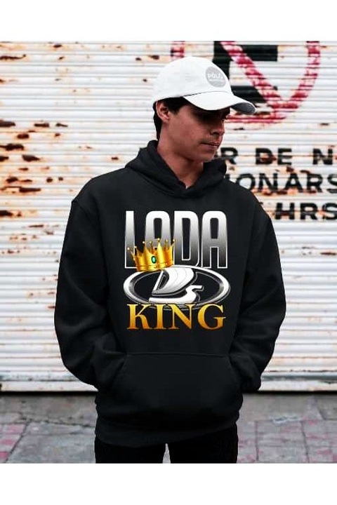 Pulover de dama Lada King, Negru