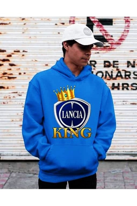 Pulover pentru bărbați Lancia King, Albastru royal