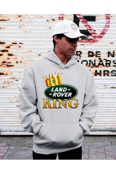 Pulover de dama Land rover king, Gri