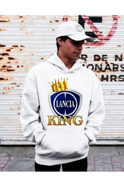 Pulover de dama Lancia king, Alb