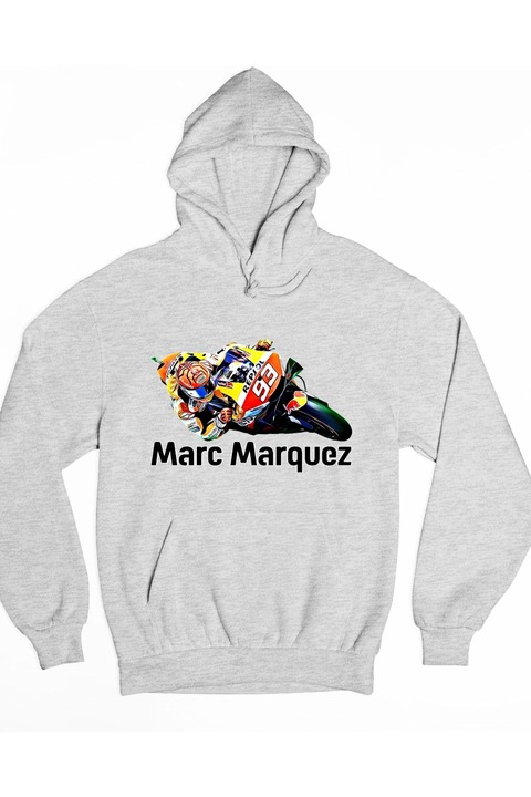 Pulover bărbați de curse moto Marc Marquez, Gri