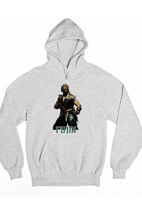 Hanorac de damă Mortal Kombat Fujin, Gri