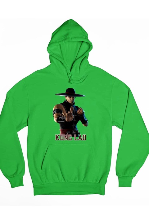 Hanorac dama Mortal Kombat Kung Lao, Verde