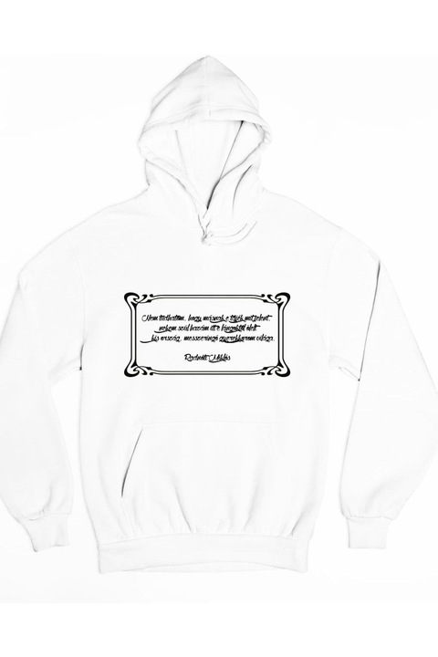 Nem tudhatom Radnóti Miklós női pulóver, Fehér